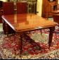 MESA COMEDOR VICTORIANA CAOBA MACIZA