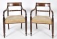 SILLAS DE COMEDOR JUEGO DE 8, ca.1820