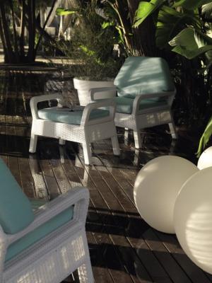 Conjunto sillón reposapies