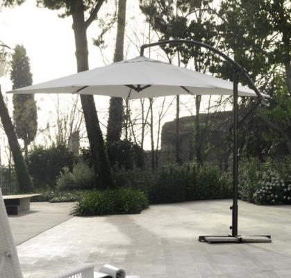 Parasol descentrado
