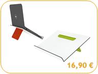Soporte mini ordenador portátil - aluminium