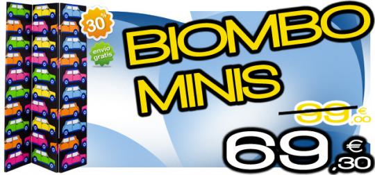 Biombo minis con un 30% de descuento