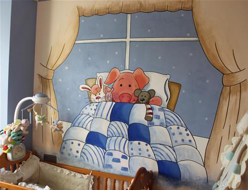 MURAL INFANTIL MADRID