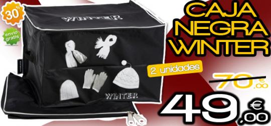 Caja de almacenaje de ropa con un 30% de descuento