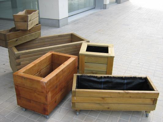 Jardineras de Maderas varios formatos