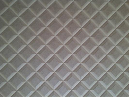 Mecanizado panel decorativo capitone.
