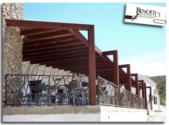 Pergola para restaurante