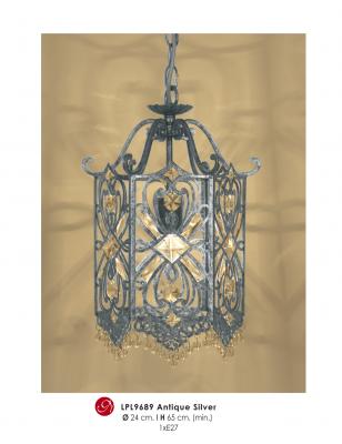 LPL9689 ANTIQUE SILVER