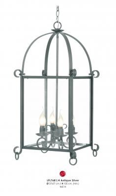 LPL7681/4 ANTIQUE SILVER