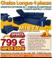 Sofa Chaise Longue MISTY 4 PLAZAS