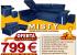 Sofa Chaise Longue MISTY 4 PLAZAS