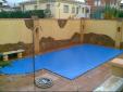 Tapa para piscina.
