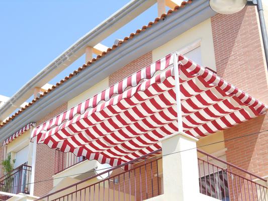 toldo plano estructura 50x50