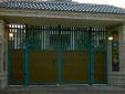 puerta abatible madera-acero