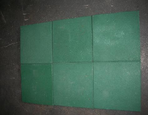Loseta Granulada verde 30x30x2cm