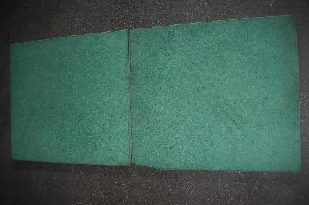 Loseta Granulada Verde 50x50x2cm (utilizadas)