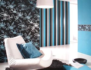 Papel pintado decorativo
