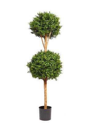 Setos artificiales de calidad. SETO ARTIFICIAL TOPIARY DOBLE BOLA oasisdecor.com