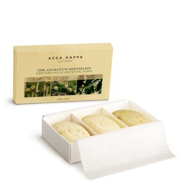 Jabones Acca Kappa. Gift pack 3 de 3 jabones 