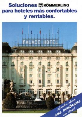 Los Hoteles elijen ventanas de PVC