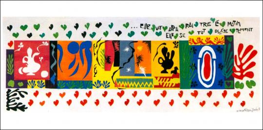 Lámina Las Mil y Una Noches de Henri Matisse -Lamina de Gran Hermano