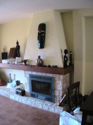 Chimenea en chalet