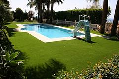 Céspe artificial chalet particular