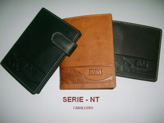 Cartera de piel , Caballero