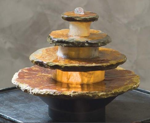 fuente de piedra natural feng shui