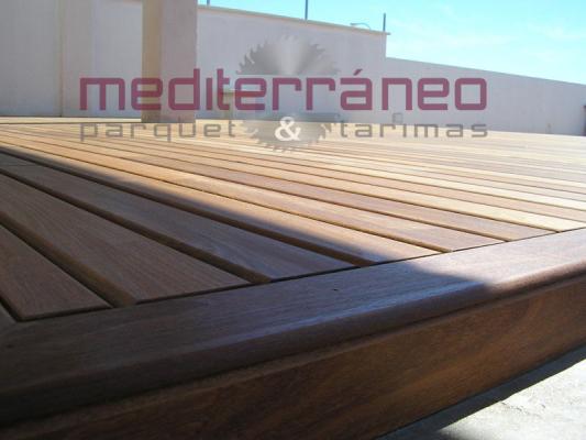 Tarima Exterior en madera de Ipe