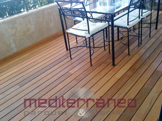 Tarima Exterior en madera de Elondo