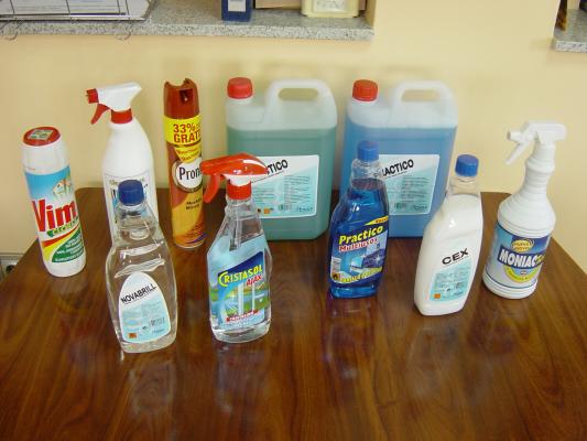 Productos de limpieza varios