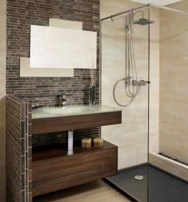 Baño con mampara