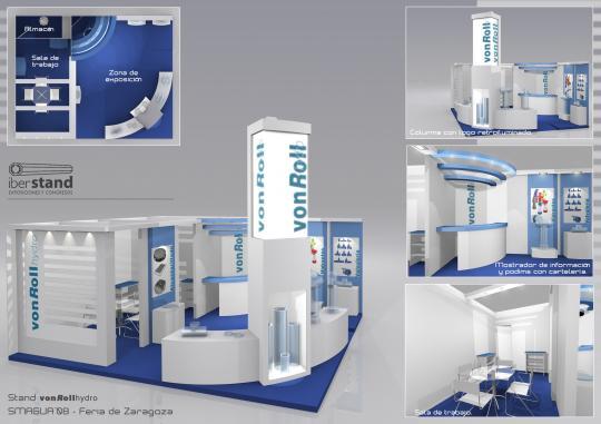 diseño stands