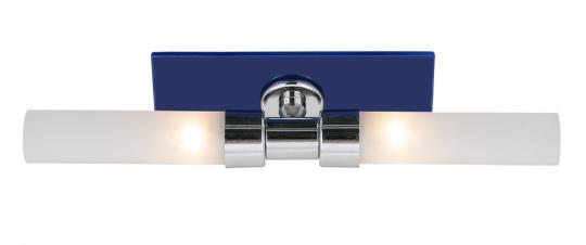 aplique baño 2 luces semok