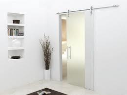 puerta de cristal sahecon cin vidrio mate