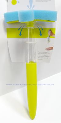 esponja con deposito para vasos