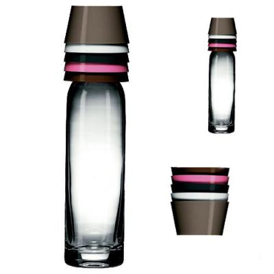 -oferta- Jarra Cristal con 4 vasos