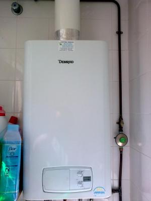 INSTALACION CALDERA MIXTA DE GAS
