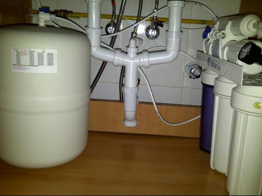 INSTALACION DE EQUIPO DE OSMOSIS INVERSA 5 ETAPAS