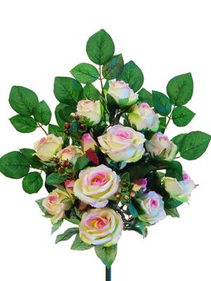 Ramos flores artificiales santos. Ramo rosas artificiales fucsia oasisdecor.com