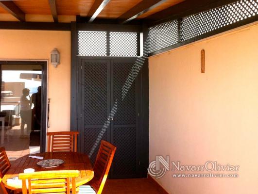 Cerramiento de terraza en atico