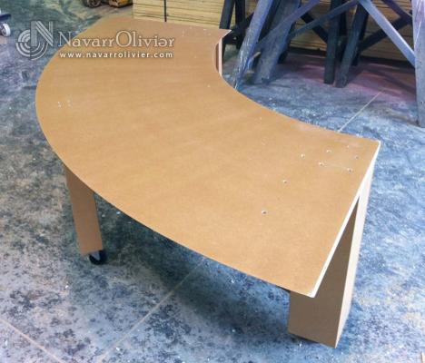 Modulo de mesa redonda de reunion