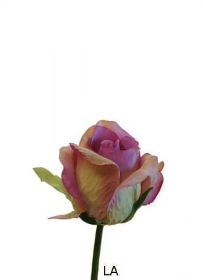 Rosas artificiales economicas. Capullo rosa artificial pequeño lila oasisdecor.com