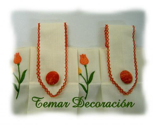 Presillas con Diente Rata y Botón.