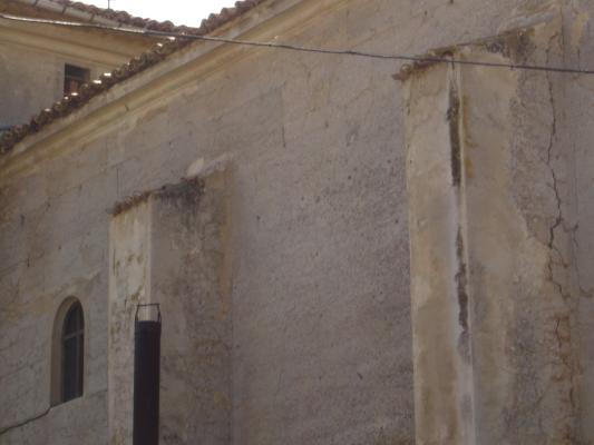 Iglesia de Driebes antes de restaurar