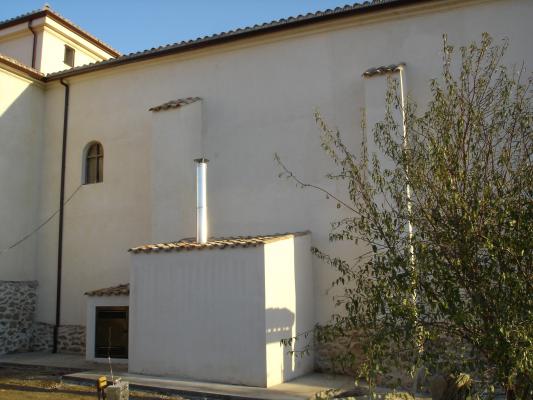 Iglesia de Driebes despues  de restaurar