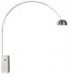 Lampara de Pie NEW ARC BIG Marmol Blanco