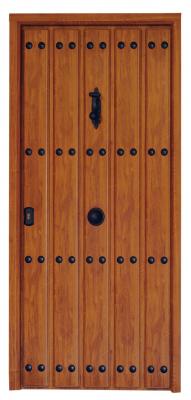 Puerta imitacion madera, mod Alcazar