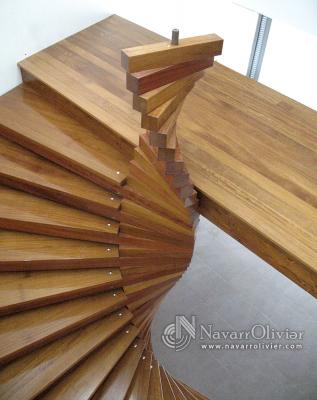 Diseño y construcción de escaleras de madera